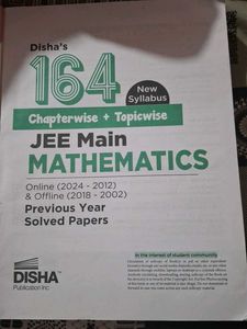 JEE Main Mathematics Book