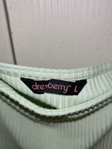 Light Green Strap Top