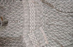 Elegant Grey Embroidered Salwar Kameez