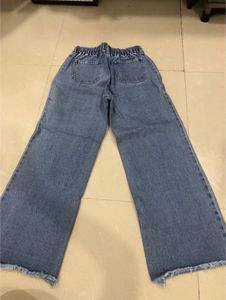 Wide Leg Denim Jeans