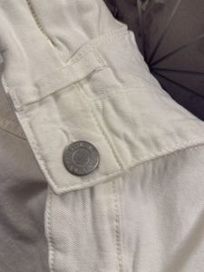 USPA White Denim Shorts