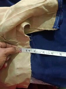 Back Neck Design With Side Zip Lining Blouse
