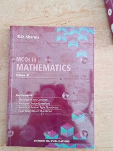 RD SHARMA MCQ CLASS 10