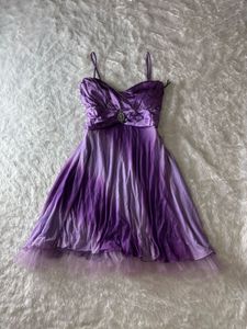 Purple Party Dress