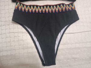 Black High-Waisted Bikini Set