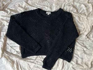 Crochet Hollow Knit Mesh Top