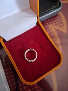 Beautiful Pure Silver Adjustable Ring