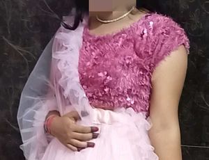 Pink Embellished Blouse