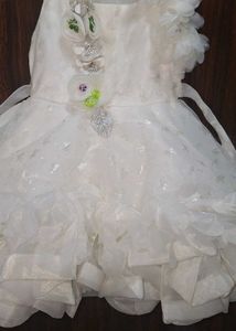 A Premium HEAVY FLARED Baby Girl Party Frock