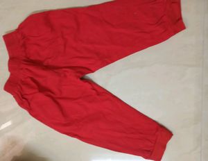 Red Joggers For Kids