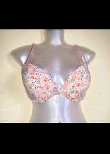 Floral Print Bra 32 D