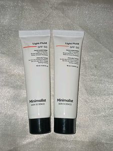 Minimalist SPF 50 Sunscreen