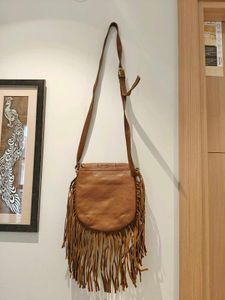 Fringed Crossbody Bag