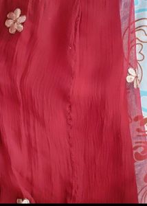 sale Maroon Embroidered Kurta