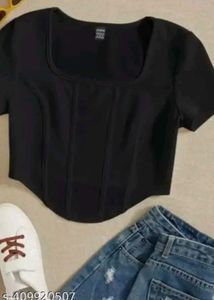Set Of 2 Crop Top