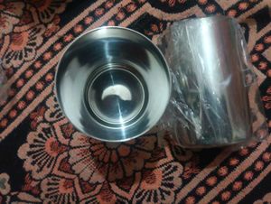 Stainless steel Glass