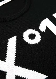 HR X°13 Black oversized Sweater