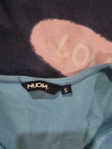 crop top , light blue ,very cutesy