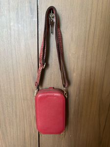 Red Crossbody Bag