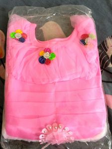 New Pink Flower Girl Dress 👗