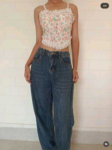 Floral Lace Corset Top