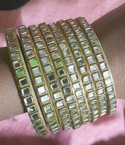 Bangles With Mirror