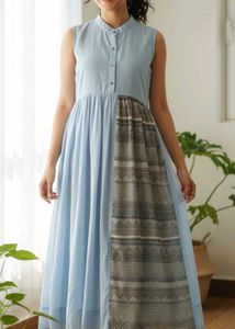 Ethnic Sleeveless Dress