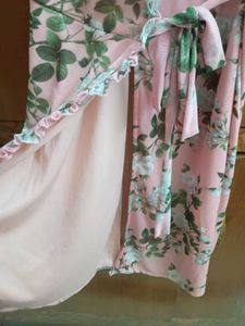 Floral Wrap Dress