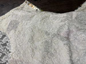 Sequin &amp; Lace Tank Top