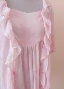RUFFLE PINK TOP