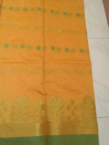 Elegant Yellow Saree