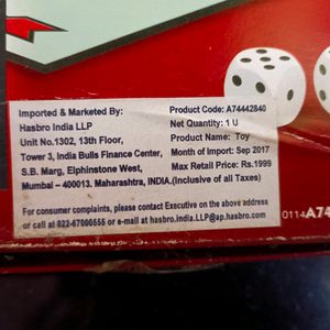 Monopoly E-Banking fantasy boardgame for Families