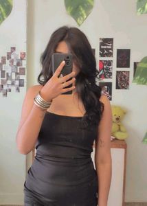 Black Bodycon Maxi Dress