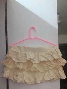 Tiered Ruffle Mini Skirt