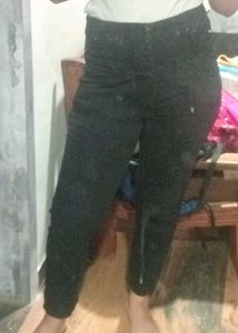 High Waisted Black Pants