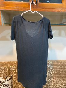 Black Zara Basic Tee