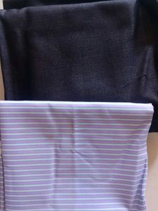 Striped shirt pant fabric