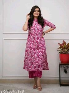 Elegant Pink Kurta Set