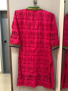 A Very Pretty Pink kurta.