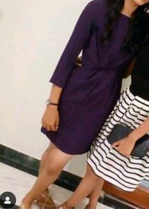 Women Purple Dress