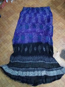 Boho Tiered Maxi Skirt