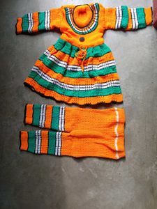 Cute Knitted Kids Outfit