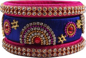 Trendy Silk Thread Bangle