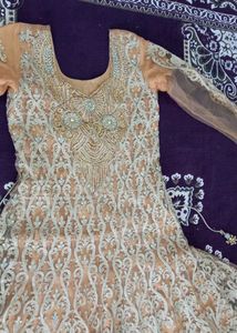Golden Anarkali