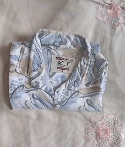 Patterned Casual Shirt