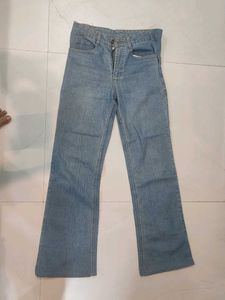 Vintage Light Wash Flare Jeans