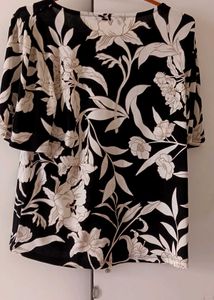 Fig Butterfly Sleeve Top