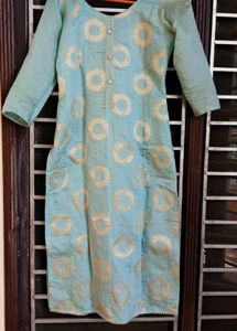 Floral Print Kurta