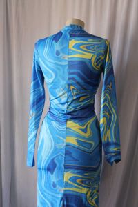 Urbanic Chic Swirl Print Dress
