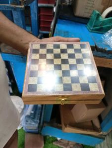 Vintage Marble Chess Set